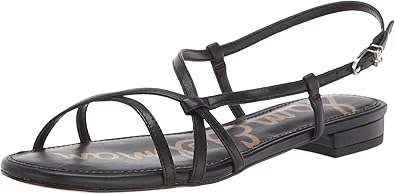 sam edelman white flat sandals