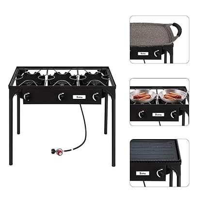  Newzealjx Gas Stove Portable Propane Gas