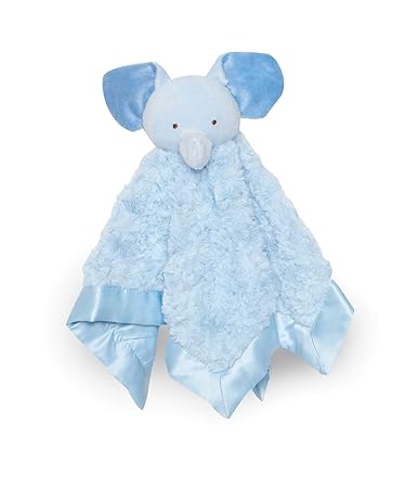 Amazon Com Kids Line Security Blanket Blue Elephant