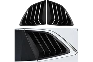 DLOVEG Rear Side Window Louvers Compatible for Honda 2023 2024 CRV Accesories Sport Style Air Vent Cover