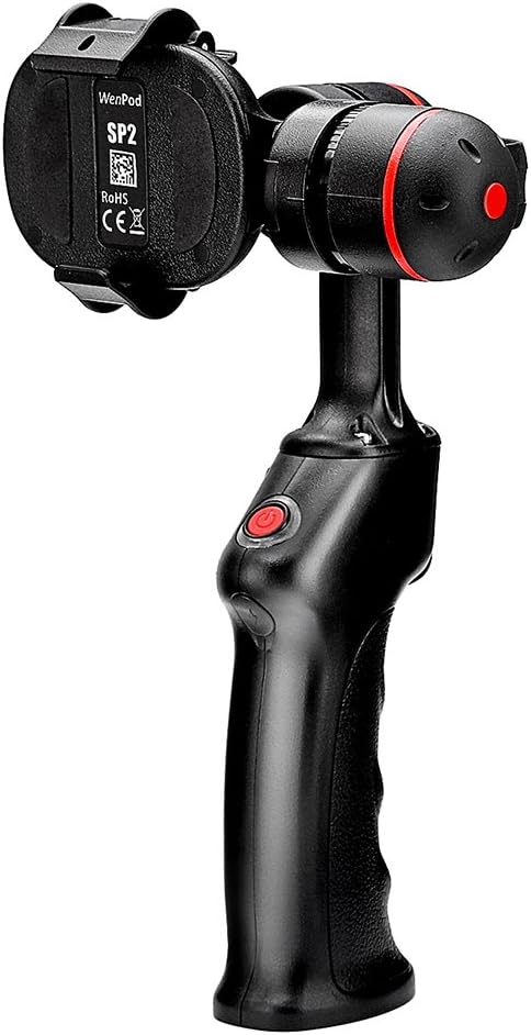 WenPod SP1+ 2-Axis Handheld Smartphone Stabilizer Brushless Handheld Gimbal for iPhone 7/6s/5, Samsung S7/S6, Note 5/4, LG, Nexus, HTC, and More