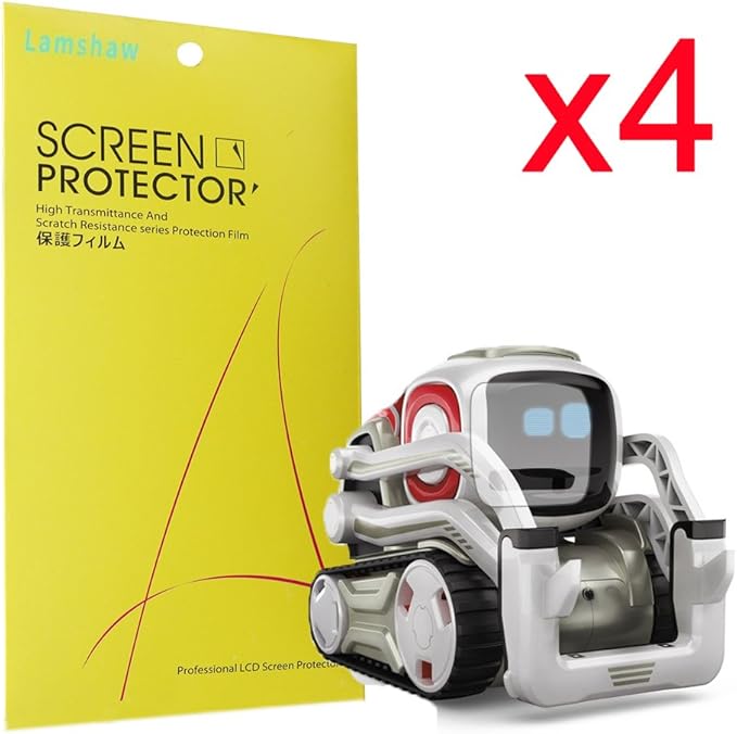 Lamshaw Fur Anki Cozmo Gewidmet Displayschutzfolie Premium High Definition Ultra Clear Fur Cozmo Robot Face Film 4 Stuck Amazon De Elektronik