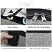 Homyfort Underbed Storage Bag Containers - 2 Pack, 39x20x6 inches Foldable Breathable Fabric Blankets Clothes Comforters Storage Bags for Closet, with Clear Zippered Lid and 4 Strong Handles, Black
