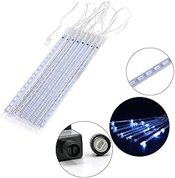 Weepong Meteor Shower Lights Outdoor Christmas