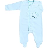 Babynetic Magnetic Baby Footie - Peruvian Pima Cotton, Premium Infant One-Piece with Easy Magnetic Closures, Soft Breathable