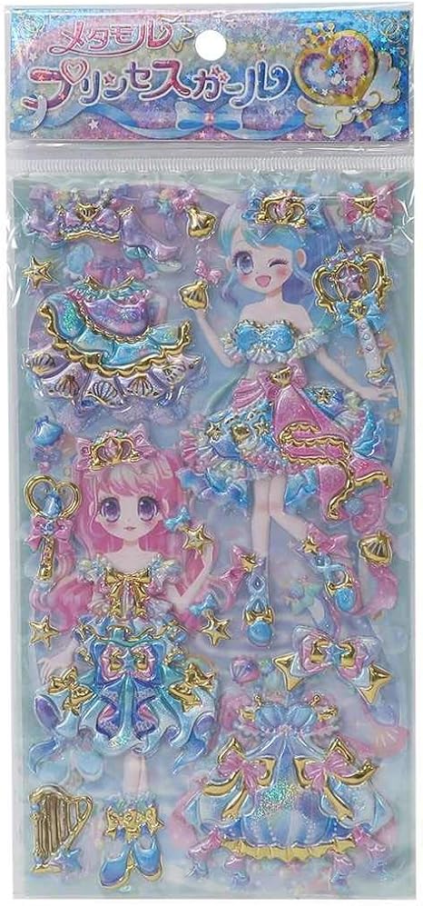 Amazon Co Jp きせかえシール メタモルプリンセスガールシール マーメイドプリンセスガール 女の子向け おもちゃ Amazon Co Jp きせかえシール メタモルプリンセスガールシール マーメイドプリンセスガール 女の子向け おもちゃ