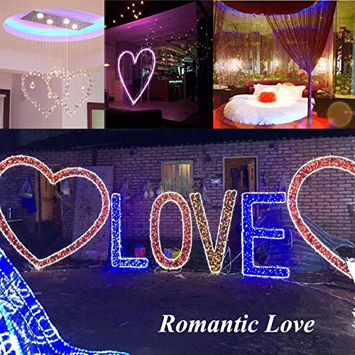LED Strip Lights, BLIIFUU 5V Battery Case Flexible Powered RGB TV Backlight SMD 3528 IP65 Waterproof Strip Lights with 20 Keys Remote Control and Voice Control Multi Color Changing 2M/6.56ft