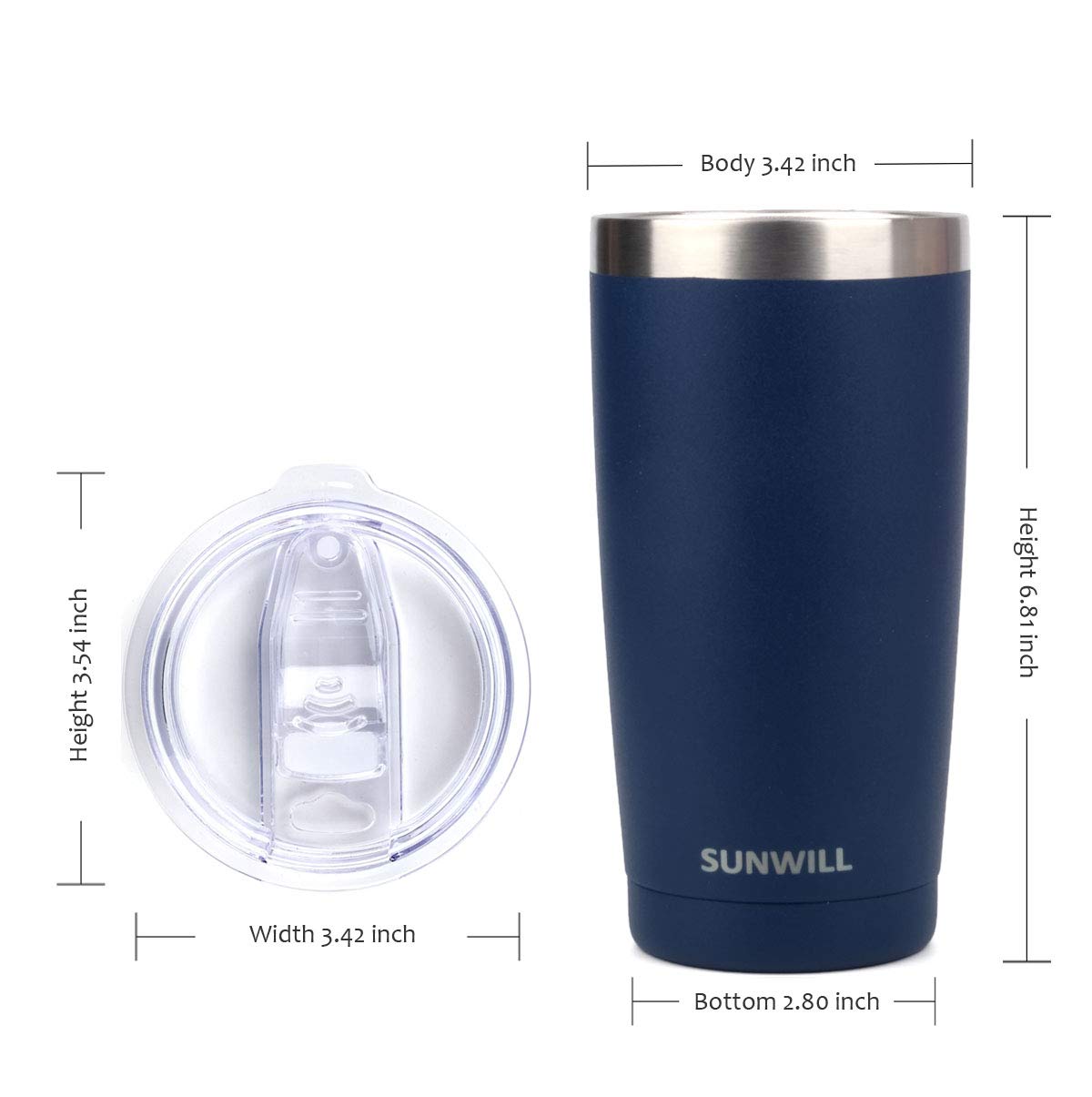 rose gold thermal cup