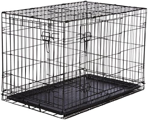 Midwest Double Door Crate with Divider for Pets 5 Sizes (S)