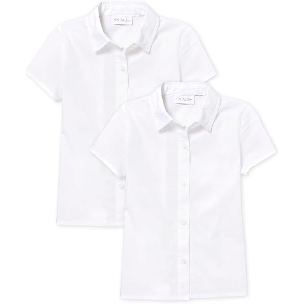 Blusa Infantil French Toast - Gola Peter Pan, Manga Curta, Branca