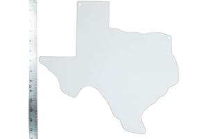 ACI PARTY AND SPIRIT ACCESSORIES Heavy Duty Texas Shaped Backer 14"x 15" #238583