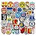 Football Club Logo Stickers Soccer Sports Water Bottles Scrapbook Laptop Cars Skateboard Phone Waterproo Decals 50pcs