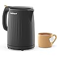 Cuisinart Soho™ 1-Liter Double-Wall Electric Kettle, Cool Touch, Quick Boil (CK-10BKC)