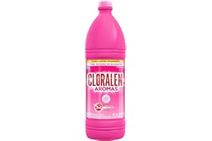 Cloralen - Household Cleaning Liquid Bleach, 3-In-1 High-Performance Multisurface And Multipurpose Laundry, Bathroom And Kitchen Cleaner - No Splash - Floral Fantasy (32.12 oz)