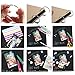XJF Scrapbook Photo Album DIY Photo Albums Vintage Style Recording Valentines Day Gifts (10.5