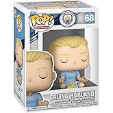 Funko Pop! Football: Manchester City - Erling Haaland - Manchester City FC 2025 - Collectable Vinyl Figure - Gift Idea - Official Merchandise - Toys for Kids & Adults - Sports Fans