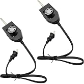 1 3/8" Universal Probe Temperature Control Thermostat Cord, 2 Pack | Fit for Presto Skillets Griddles Frypans, 1 3/8" Electric Skillet Griddle Cord Griddle Skillet Replace 06900