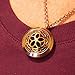 Aromatherapy Essential Oil Diffuser Necklace Jewelry - Rose Gold - Hypo-Allergenic 316L Surgical Grade Stainless Steel Locket Pendant Necklace! Includes 3 Washable Pads