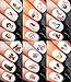 Minnie Mouse Minnie Mouse Classic Nail Art Waterslide Decals Assortment Mega Pack! - Salon Quality Over 400 Nail Decals - Mickey Minnie Mouse Ears Head Disney castle and more
