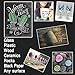Metallic Marker Paint Pens, 15Colors Calligraphy Brush Pens for Brush Lettering, Easter Egg, Scrapbook DIY Photo Album, Art Rock Painting, Brush Tip