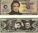 The Man In Black Limited Edition Million Dollar Collectible Bill