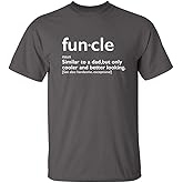 Mens Funcle Gift for Uncle Graphic Novelty Funny T Shirt