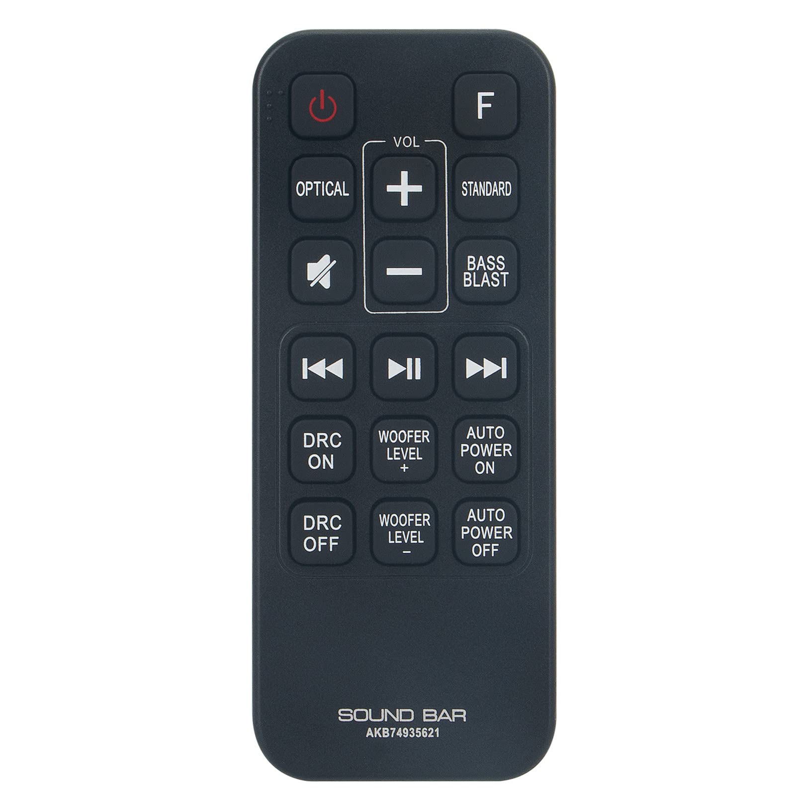 VINABTY AKB74935621 Replacement Remote Compatible with LG Sound Bar Speaker System COV33552424