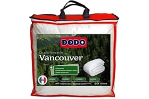 DODO Couette matelassée 140x200 cm Vancouver Blanc