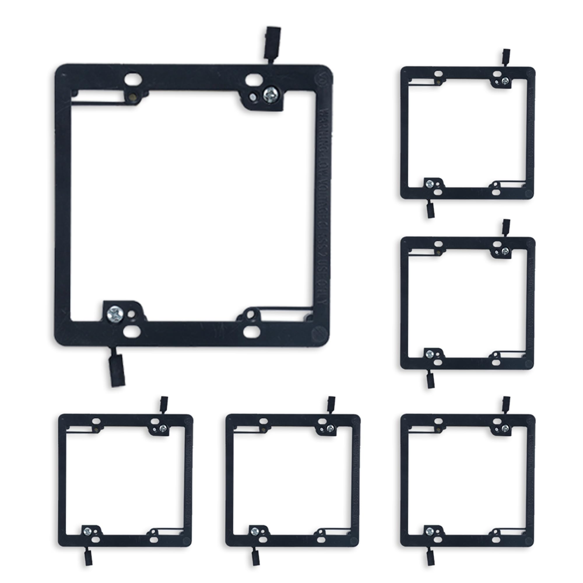 Mua 2-Gang Low Voltage Mounting Bracket 6-Pack, Dual Gangs Low Voltage ...