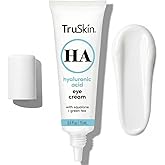 TruSkin Eye Cream for a Hydrated, Brighter-Looking Eye Area - Improve Appearance of Dark Circles & Puffiness - Hyaluronic Acid, Squalane, Green Tea - Under Eye Cream for Women, 0.5 fl oz