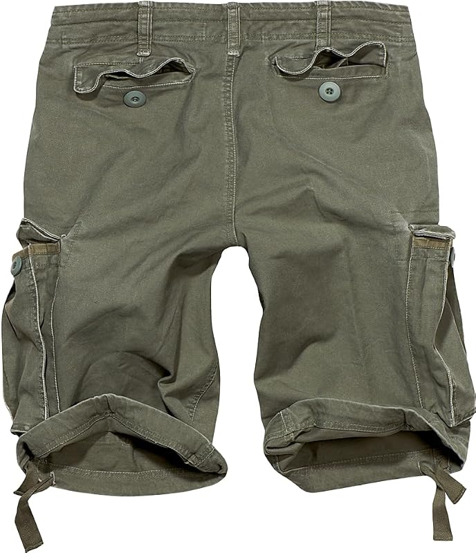Vintage Short Gr:- L, Farbe:-Oliv