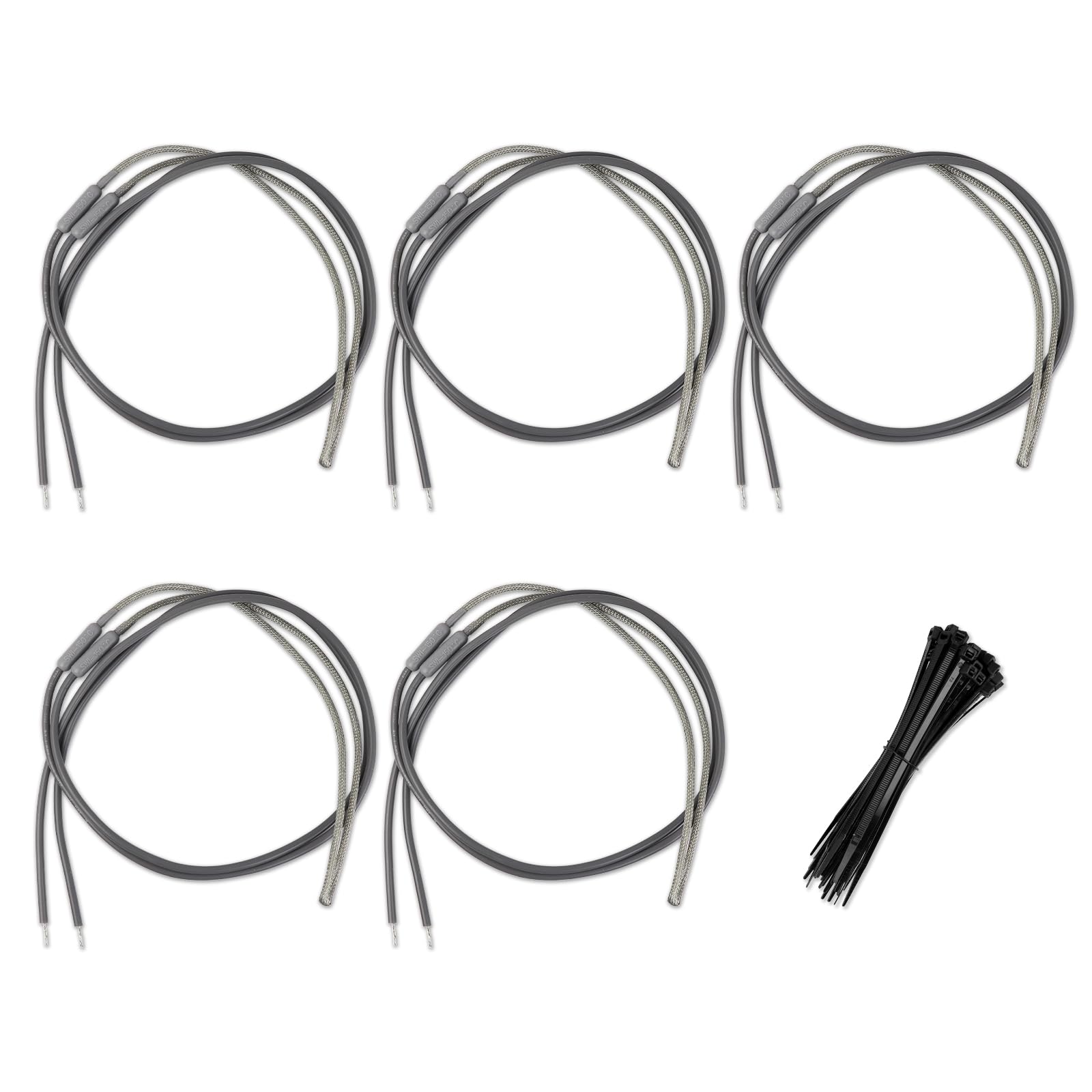 5-Pack SH201 Drain and Door Heater for Samsung and