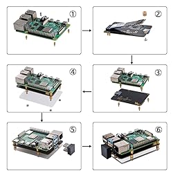 GeeekPi M.2 NVME SSD Storage Expansion Board for