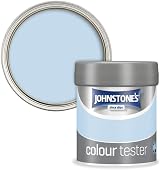 Johnstone's Blue Horizon Wall & Ceiling Paint Tester 75ml Emulsion view 3