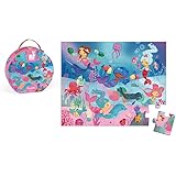 Janod Mermaid Floor Puzzle Toy