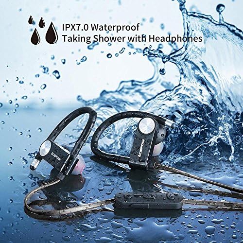 Wireless Headsets, OZANO Metal Sports Bluetooth Headphones with w/ Mic IPX7 Waterproof HD Stereo Sweatproof and Noise Cancellation perfect for Apple iPhone X 8 8 Plus 7 6s 6 5s IOS Samsung S7 S6 Note