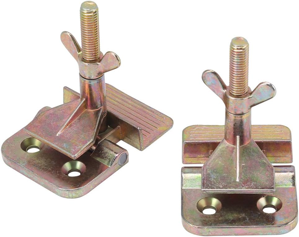 Hinge Clamp, 2 pcs/set Screen Frame Butterfly Hinge Clamp or Silk Screen Printing Metal Butterfly Hinge Clamp DIY Hobby Tool for Silk Screen Printing Sturdy Quality