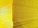 Yard Sign Blanks - Corrugated Plastic 4 Millimeter Yellow Sign Blanks - 18 inches Height x 24 inches Wide Set of 25