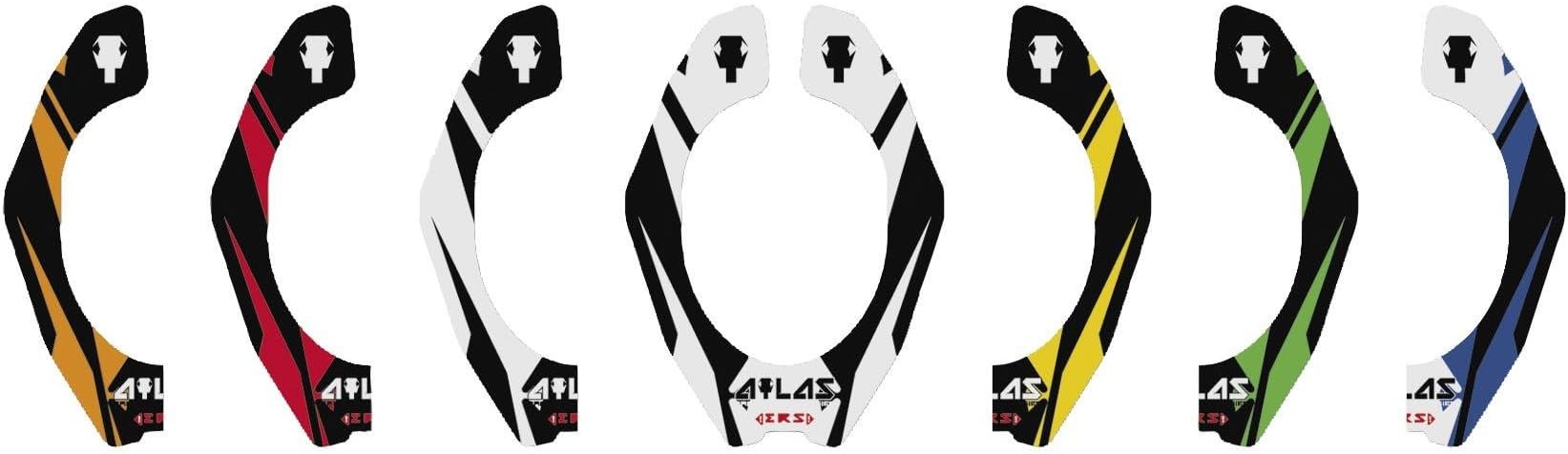 Atlas Stock Graphics Kit for Atlas Neck Brace - Large - Blue APR-03-520