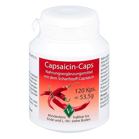 Capsaicin Caps 120 stk