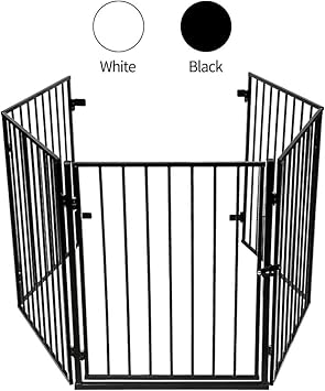 Barrieres Pare Feux Barrieres Et Extensions Cclife Barriere De Securite Parefeu De Cheminee Enfant Bebe Pare Feu De Cheminee Grille De Protection Porte Pare Poele 300x74 Cm Securite Armapak Pl