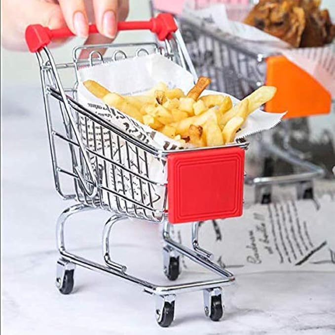 Buy Tiaara Stainless Steel Mini Fry Basket for French Fries, Snacks