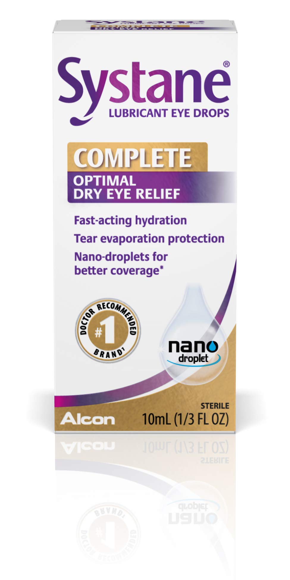 Systane Complete Optimal Eye Relief Lubricant Eye Drops ,10mL eBay