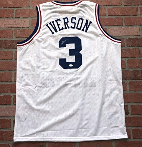 allen iverson framed jersey