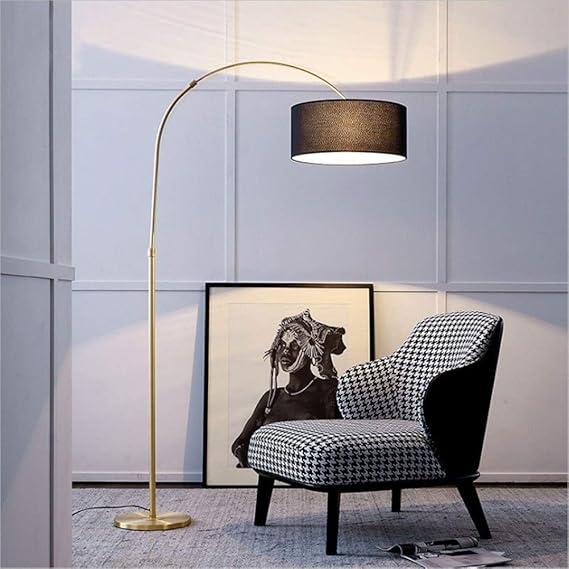 Lámpara de pie, La caída de Pesca de la luna de soporte for suelo de