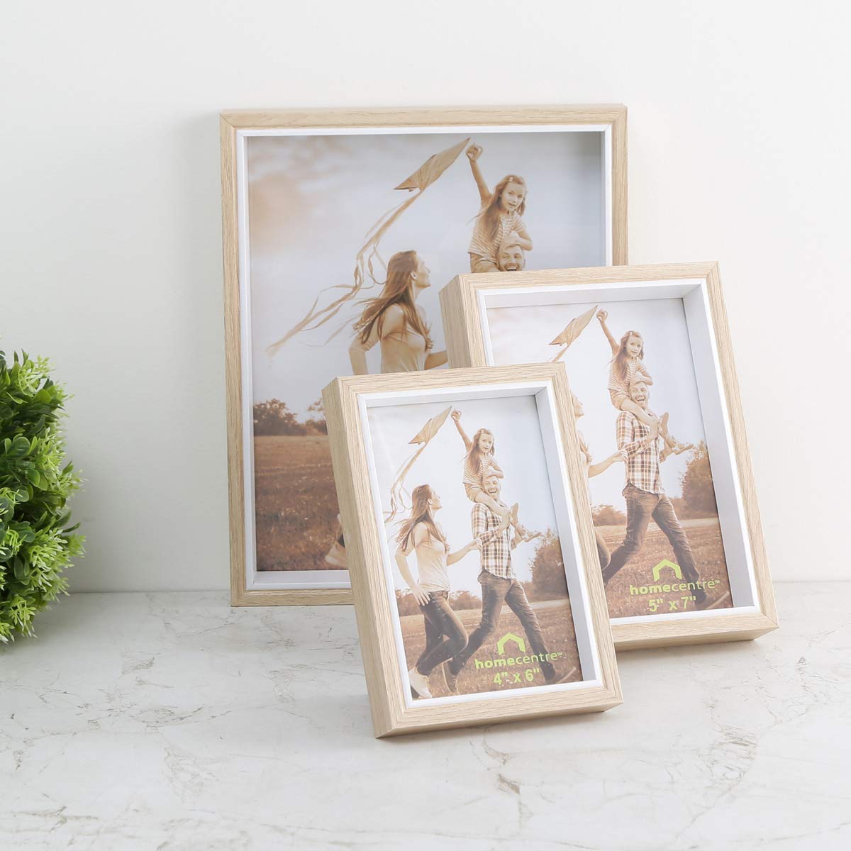 Home Centre Sepia Photo Frame Set of 3 Amazon.in Home & Kitchen