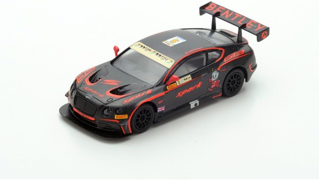 Diecast 1:64 - Bentley Continental Gt3 N°8 Macau Gp Fia Gt World Cup 2015 Y104 by Spark Models