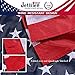Jetlifee American Flag 10x15 Ft by US Veterans Owned Biz. Embroidered Stars Sewn Stripes and Brass Grommets US Flag. Fast Dry All Weather USA Flag for Indoors Outdoors 10 x 15 Foot