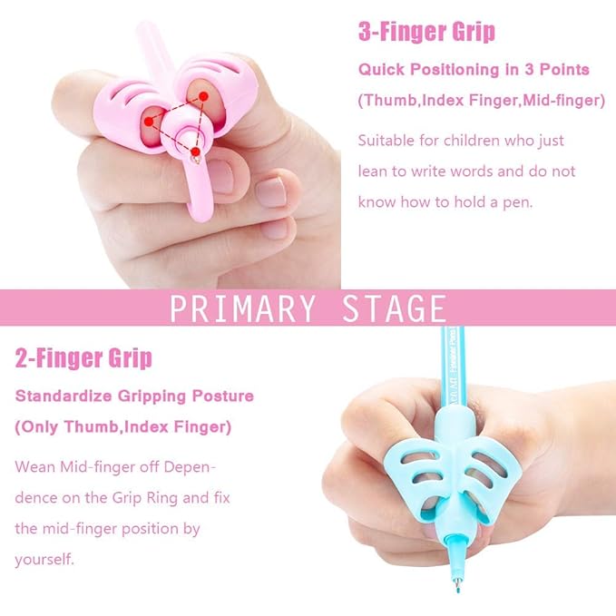 Agarre profesional para lápices, 6 etapas, para niños, para ...