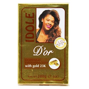 Amazon Com Idole D Or Lightening Exfoliating Soap With Gold 23k
